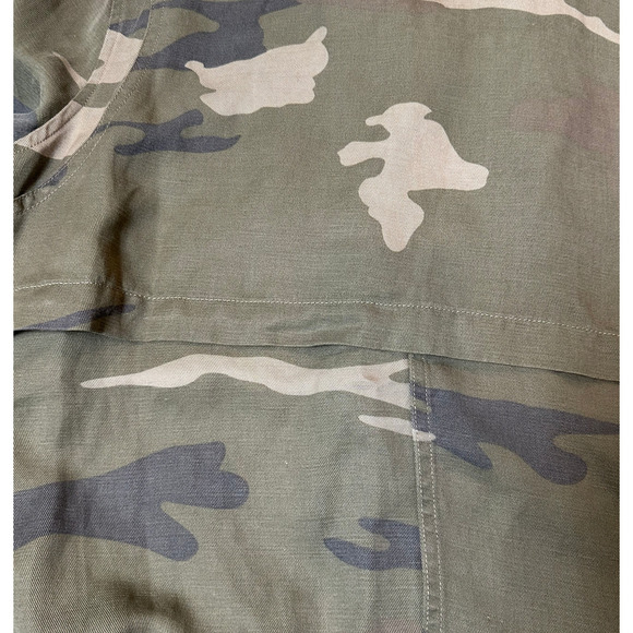 Rails Maverick Sage Camo Military/Bomber Style Jacket women's size S - Picture 11 of 14